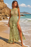 Flapper Party Dress, Tassel Midi/Maxi Beach Dress