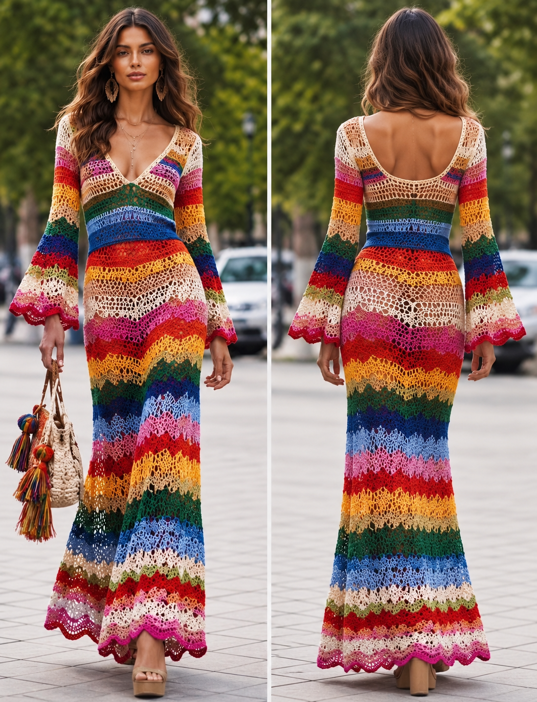 Fiesta Breeze Maxi Dress