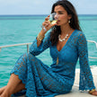 Blue Moon Patch Beach Party Dress