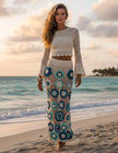 Sunshine Granny Square Half Sleeve Outfit