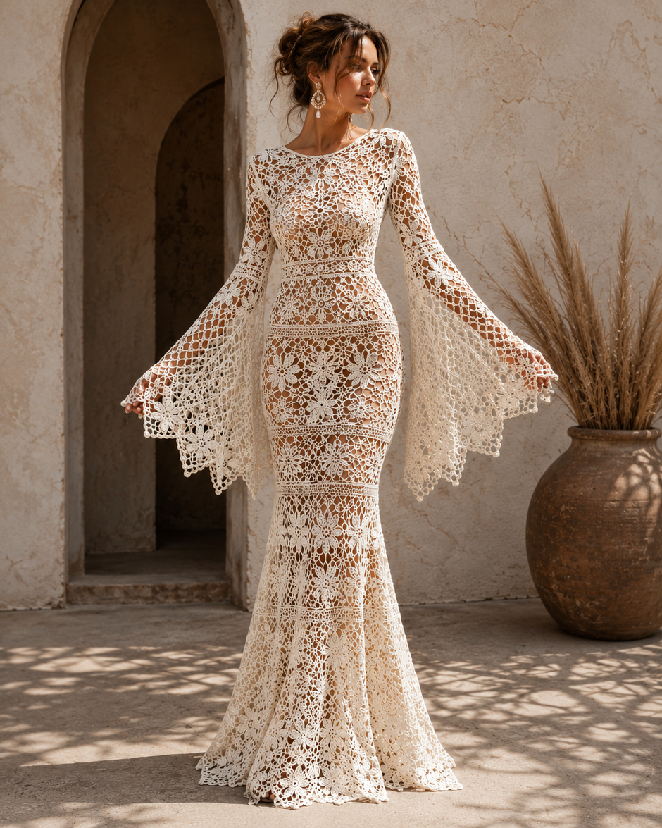 Sienna Crochet Wedding Dress