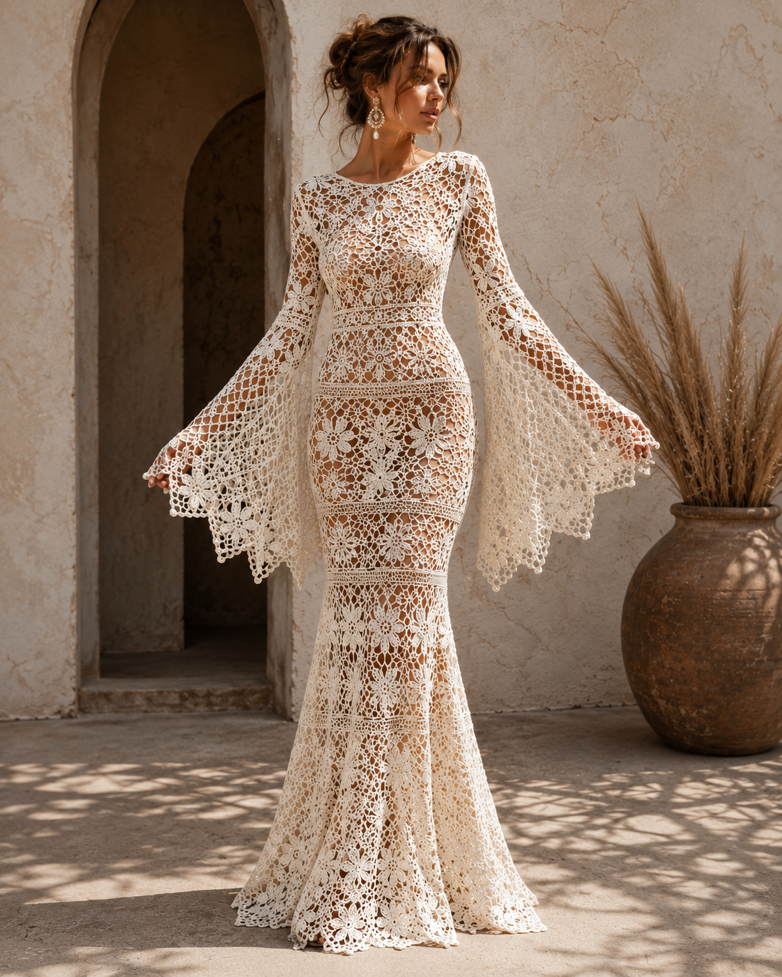 Sienna Crochet Wedding Dress