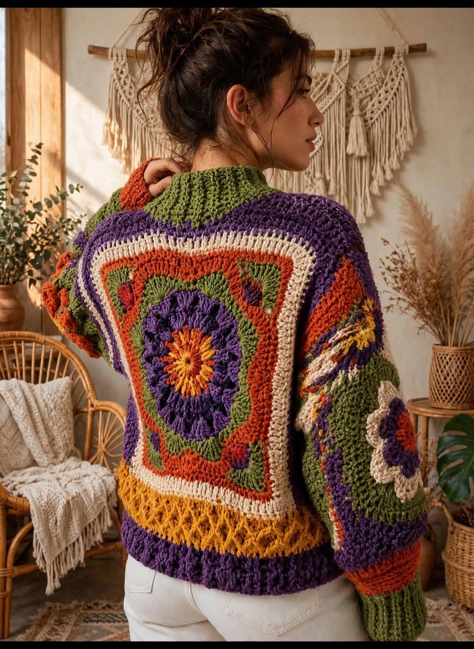 Grandma's Garden Pullover