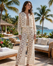 Dune Bloom Cardigan Set