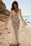 Amalfi Crochet Gown