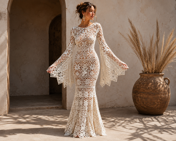 Sienna Crochet Wedding Dress