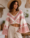 Sienna Coastal Chevron Top
