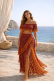 Saffron Coast Crochet Two-Piece
