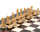 High gloss lacquered Handmade Mahogany and Oak Chessboard, Christmas gift