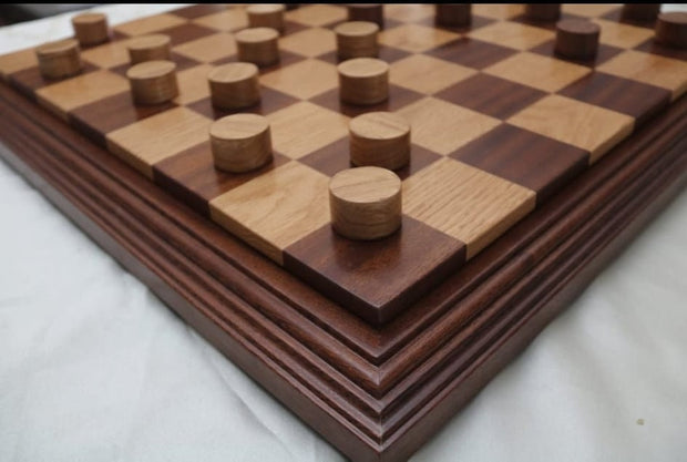 End Grain Checkers Board / Chessboard, Christmas Gift