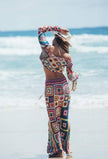 Granny Square Long Sleeve Outfit