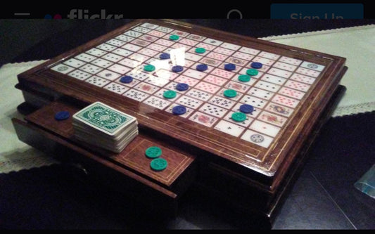 Wooden Sequence board. Christmas Gift