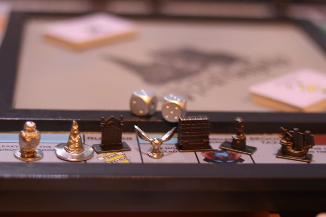 Customised Harry Potter Monopoly Wooden Board