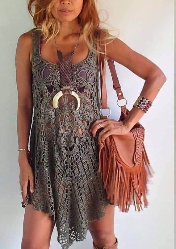 Hippie Mini Dress