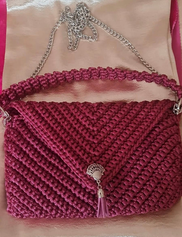 Crochet Evening Handbag/clutch